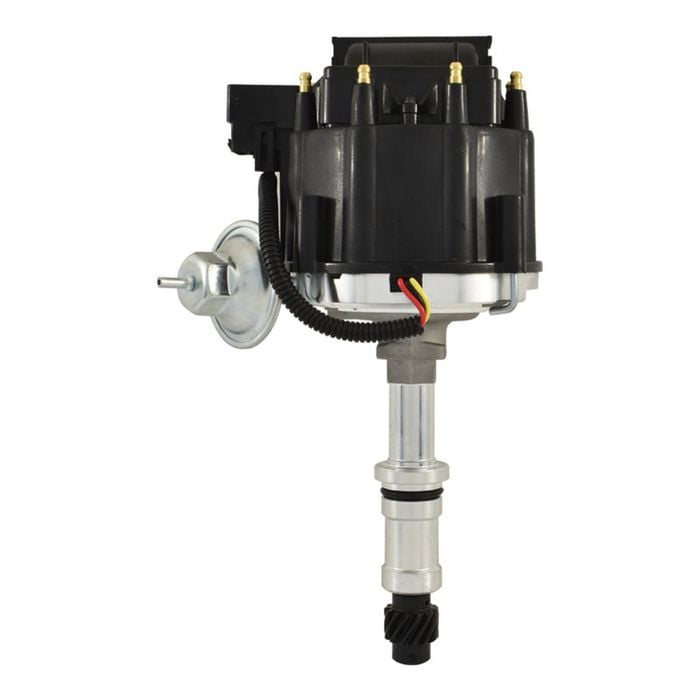 Buick Big Block 400 430 455 Hei Distributor 65k Volt Coil - Black Cap