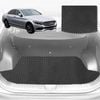 6D Diamond Car Boot Mat for Mercedes-Benz C-class Sedan (W205)2014-2021-Sedan-Cargo Mat-Black-Outback GT