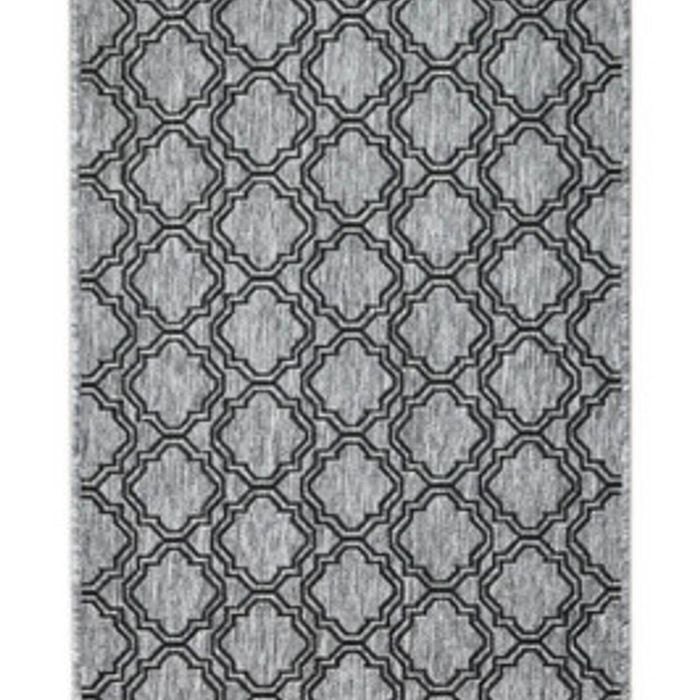 Long Island 9892 Dm9e 80x300 Grey Black Runner