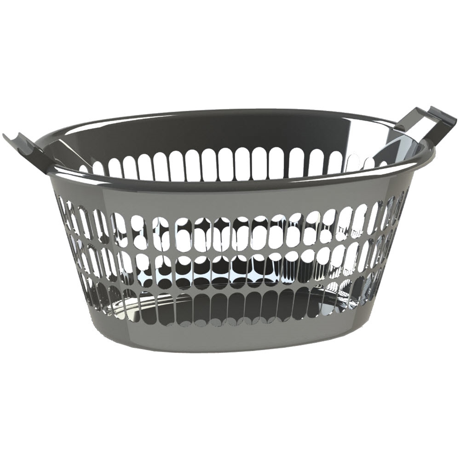 HomeLeisure 35L Oval Trend Laundry Basket product image