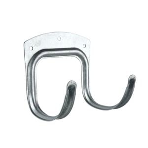 Pinnacle Large Galvanised Double Utility Hook - 5 Pack