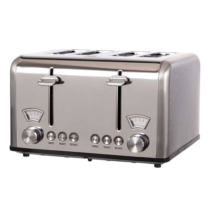 Davis & Waddell Newbury Vintage 4 Slice Toaster - Stainless