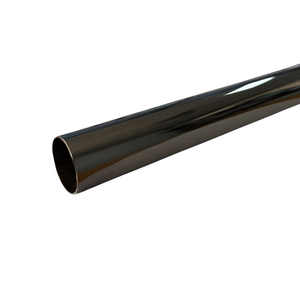 Pillar 25mm x 3.0m Gun Metal Grey Curtain Rod