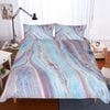 3D Blue-tones  Marble texture Set Quilt Cover Quilt Duvet Cover  Pillowcases Personalized  Bedding