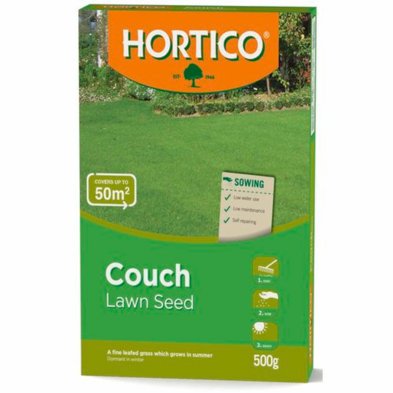 Hortico 500g Couch Lawn Seed Bunnings Australia