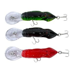 Force10 Assorted Colors 3 Pack Outback Lure Yabby 6