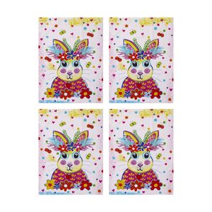 4x Maxwell & Williams Donna Sharam Kaleidoscope Tea Towel Roger 50x70cm