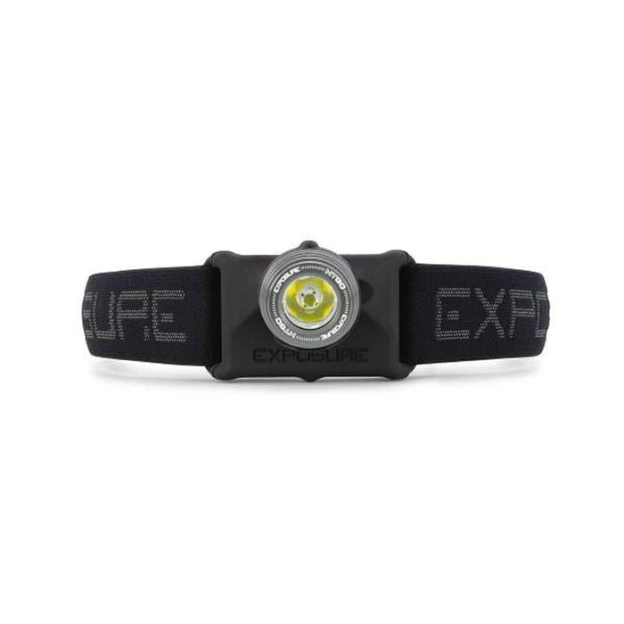 Exposure Go Head Torch 400 Lumens Gun Metal Black