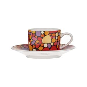 Ashdene Puli Puli Cup & Saucer 250ml Graphite