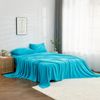 LINENOVA Pre Washed Microfiber Sheet Set - Double,Turquoise