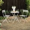 Marquee 3 Piece Bistro Set White