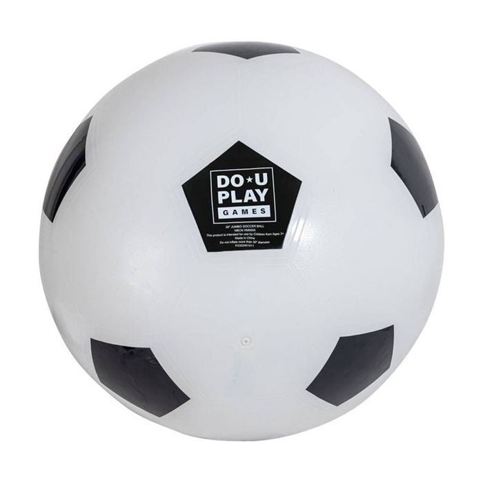 Do U Play Games 30 Inch Jumbo Soccer Ball Bouncy Rubber Outdoor Kids 3y+