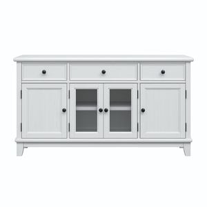 Hampton Ash Wood Buffet in White