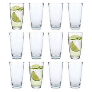 Argon Tableware Conical Highball Glasses - 400ml - Pack of 12