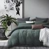 Gioia Casa 100% Jersey Cotton Quilt Cover Set - Green - Single