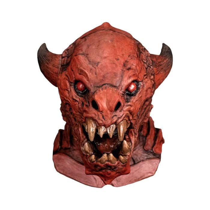 Dungeons & Dragons Latex The Pit Fiend Mask Red