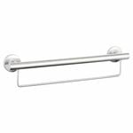 evekare 600mm Stainless Steel Towel Rail With Grab Rail