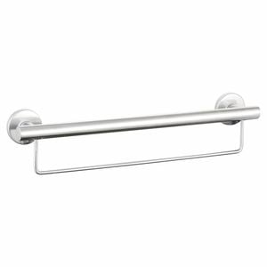 evekare 600mm Stainless Steel Towel Rail With Grab Rail