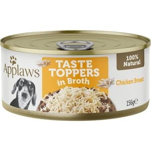 Applaws Dog Taste Toppers Chicken In Broth 156g 16pk