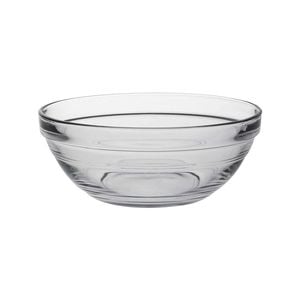 Duralex Lys Glass Nesting Mixing Bowl - 14cm