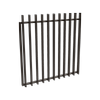 ProtectorAl 800 - 1200 x 1200mm Black Radiator Aluminium Pool Gate