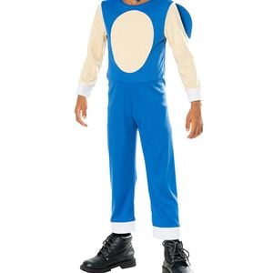 Sonic The Hedgehog Deluxe Boys Game Character Costume - 3-4