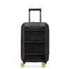 Delsey Rempart 2.0 55cm Carry On Luggage - Black