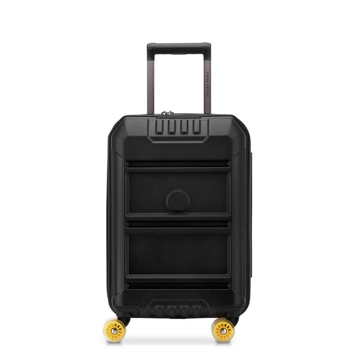 Delsey Rempart 2.0 55cm Carry On Luggage - Black