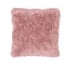 Bloomington Long Hair Faux Fur Euro Cushion 60 x 60 cm Pink