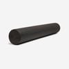 Decathlon - Pilates Foam Roller Length 90 Cm Diameter 15 Cm - Black - One Size