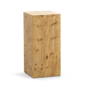 Calix Medium Burl Wood Plinth