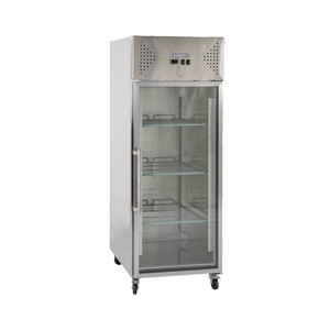 Exquisite One Glass Door Upright Storage Refrigerators 685 Litre