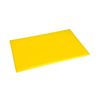 Hygiplas Chopping Board High Density Yellow 450x300x12mm Commercial Kitchen Food Prep