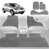 6D Diamond Car Floor Mats for Nissan Murano 2009-2015-Full Set-Grey-Outback GT