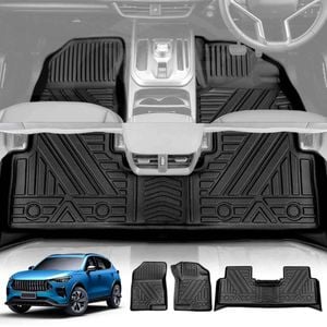 3D All-Weather Floor Mats for NEW GWM Haval Jolion 2024-Onwards Heavy Floor Liners Full Set