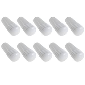 Adoored 100 x 75mm White Cushion Door Stop - 10 Pack