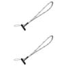 2PK EFM Ibiza Hands-Free Universal Mobile Phone Wristlet Strap Holder Green