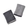 Salt & Pepper Knitted Washcloth 25x25cm Set of 2