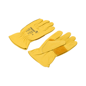 Trojan Large Premium Double Palm Leather Riggers Gloves