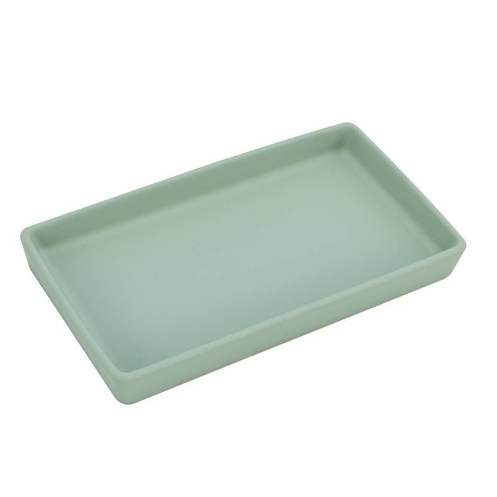Astin Sinclair 19.1 x 10.8 x 2.4cm Green Cortina Tray