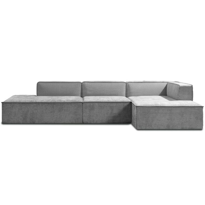 Sarantino Vani 3 Seater Modular Sofa Set - Light Grey