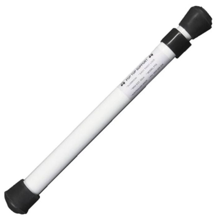 60cm Pop Top Support Pole for Caravan Roof, White RV Poptop Extension Bars White