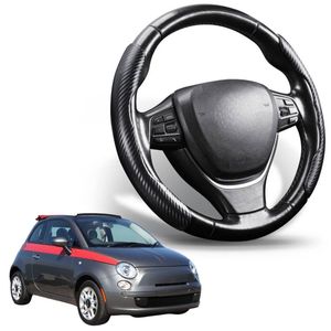 Segmented Steering Wheel Cover for FIAT 500 500c 2007 - 2012
