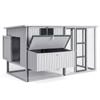 I.pet Chicken Coop 219cm Rabbit Hutch Poultry Cage Outdoor Enclosure Wood
