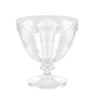 Lemon & Lime 510ml Plastic Sundae Ice Cream Cup - Clear