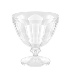 Lemon & Lime 510ml Plastic Sundae Ice Cream Cup - Clear