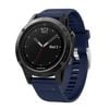 TEGAL Silicone Sport Band Strap For Garmin Fenix 5 Midnight Blue