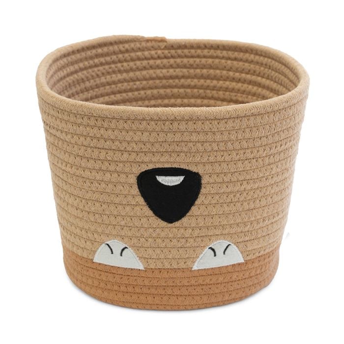 All Set Cotton Rope Basket Brown Baxter