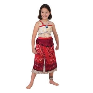 Moana 2 Disney Princess Deluxe Girls/Kids Fancy Dress Up Costume Size S (3-5)