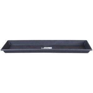 Northcote 560mm Rectangle Graphite Villa Plastic Saucer